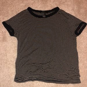 Black and White Stripe Tee